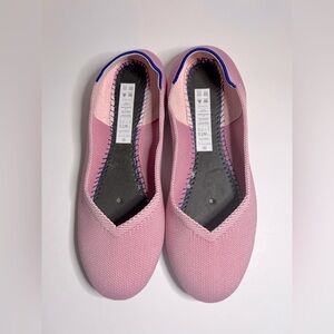 Rothys Pink Round Ballet Flat